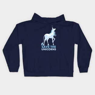 Save the Unicorns Kids Hoodie